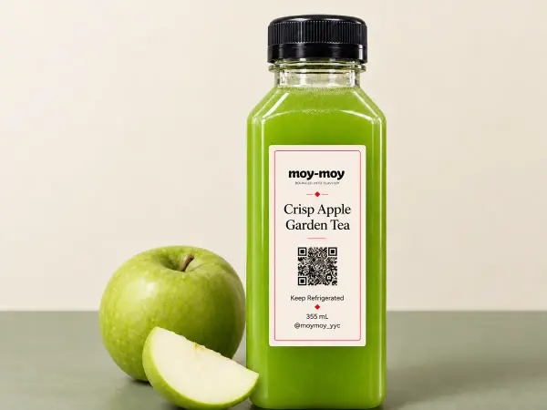 MOY-MOY Crisp Apple Garden Tea bottled tea