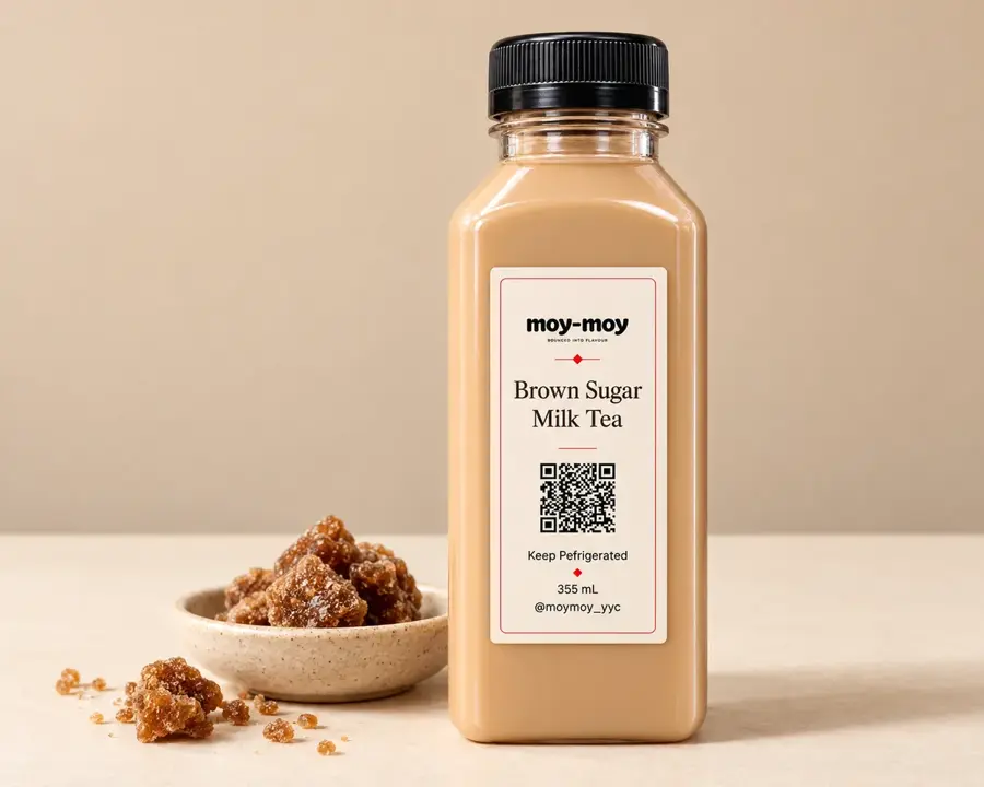 MOY-MOY Brown Sugar Bliss bottled tea